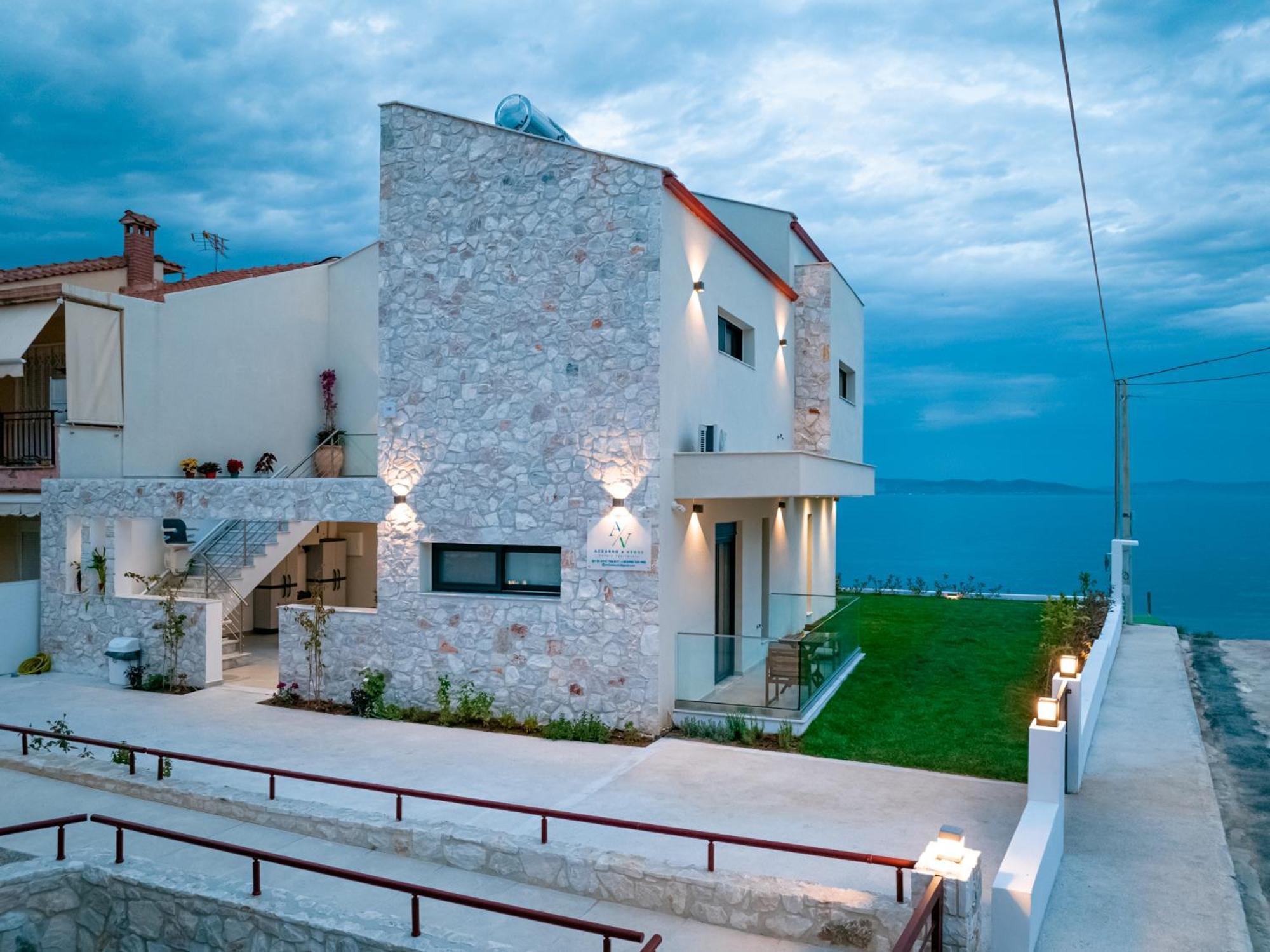 Azzurro E Verde By Rentalspro - Nea Potidaia Halkidiki Nea Poteidaia Exteriör bild